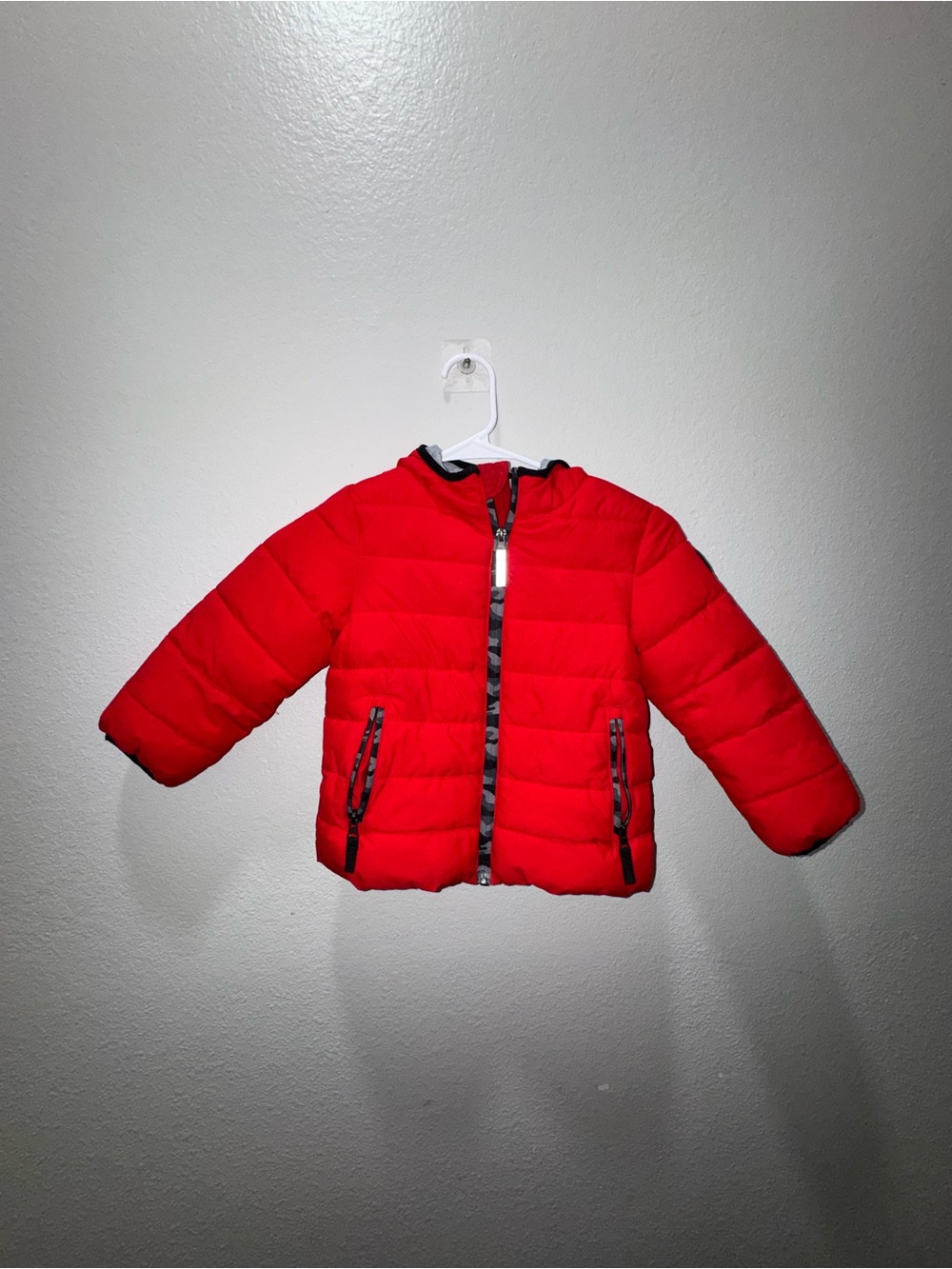 Gerry Kids Red Quilted Puffer Jacket with Hood